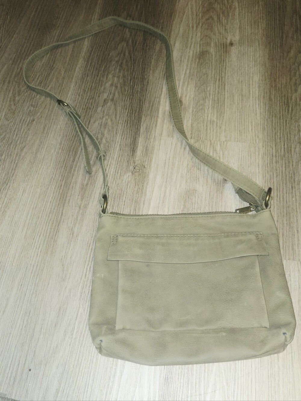 Universal Thread Olive Crossbody Bag with Front Pocket